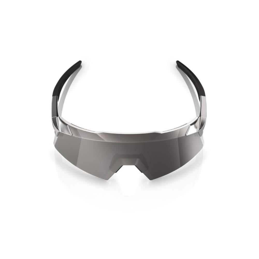 AEROCRAFT - Gloss Black / Black Chrome Hiper Silver Mirror Lens