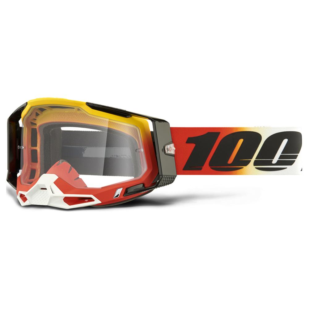 100% Racecraft2 Goggle Ogusto Clear