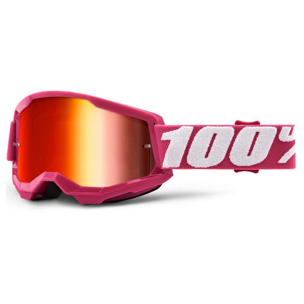 100% Strata2 Goggle Fletcher Mirror Red Lens