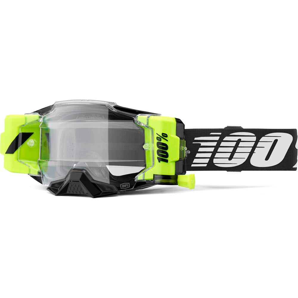 100% Armega FORECAST Goggle Blk - Clear Lens