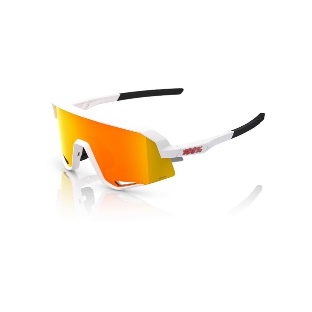 SLENDALE - Matte White - Hiper Red Multilayer Mirror