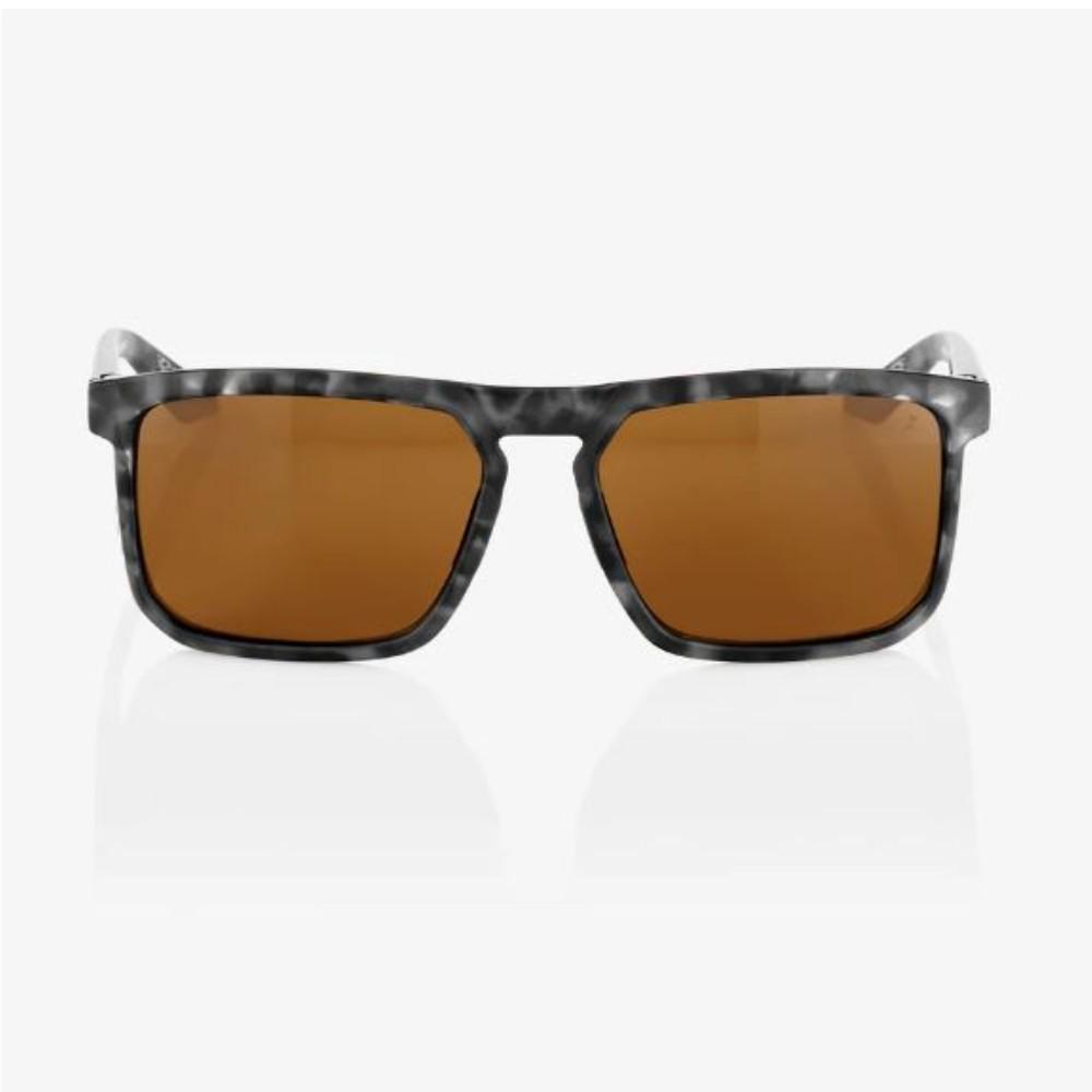 RENSHAW - Matte Black Havana - Bronze Lens - OS