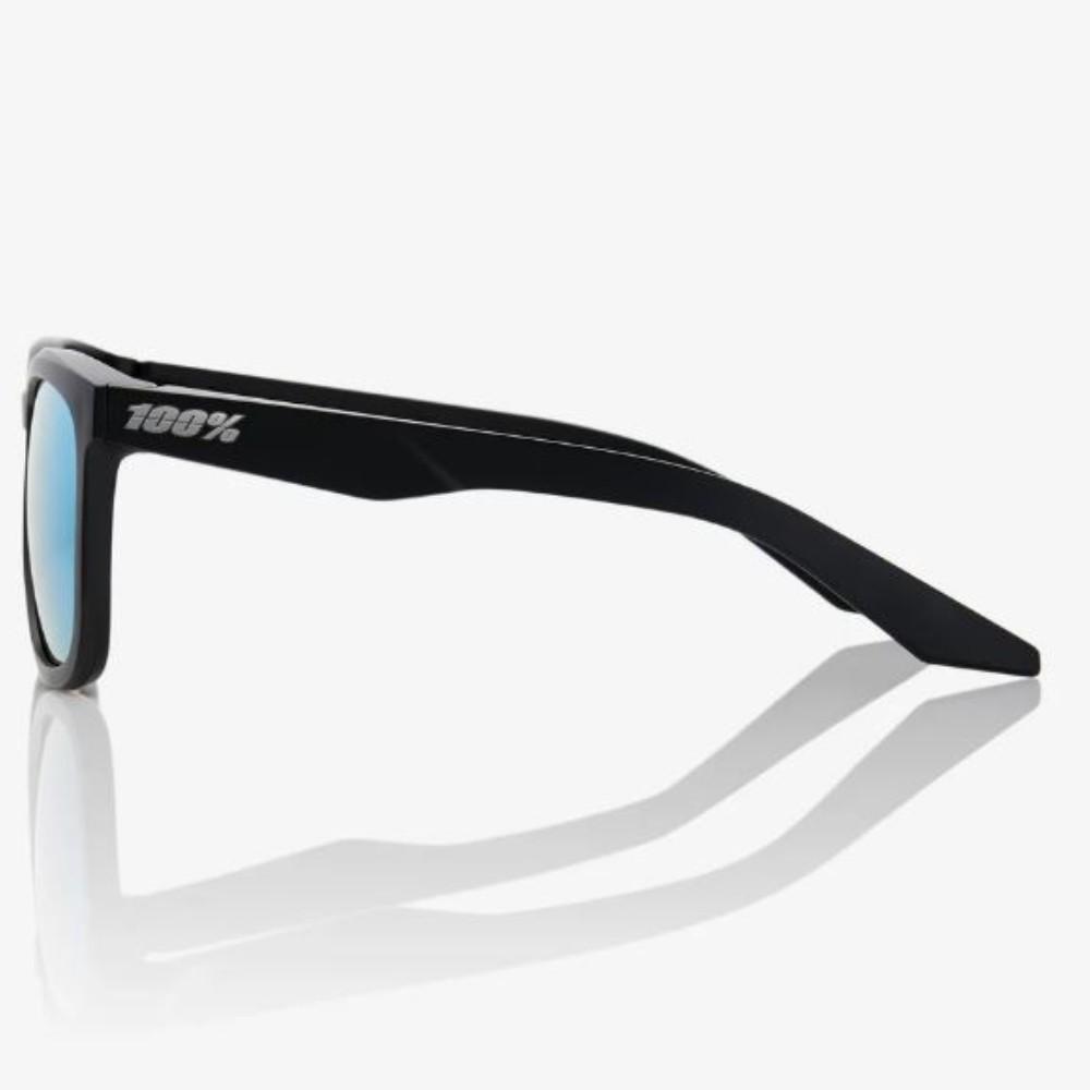 HUDSON - Soft Tact Black - Hiper Blue Lens - OS