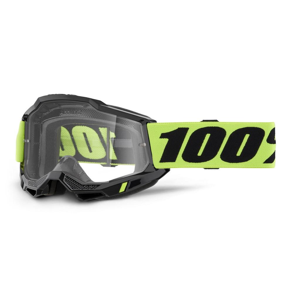 ACCURI 2 Goggle Neon Yellow - Clear Lens