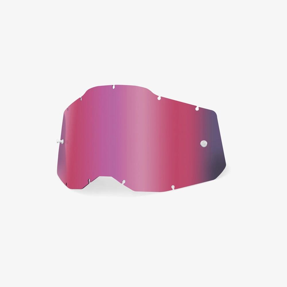 100% Accuri2/Stata2 Youth Lens Mirror Pink