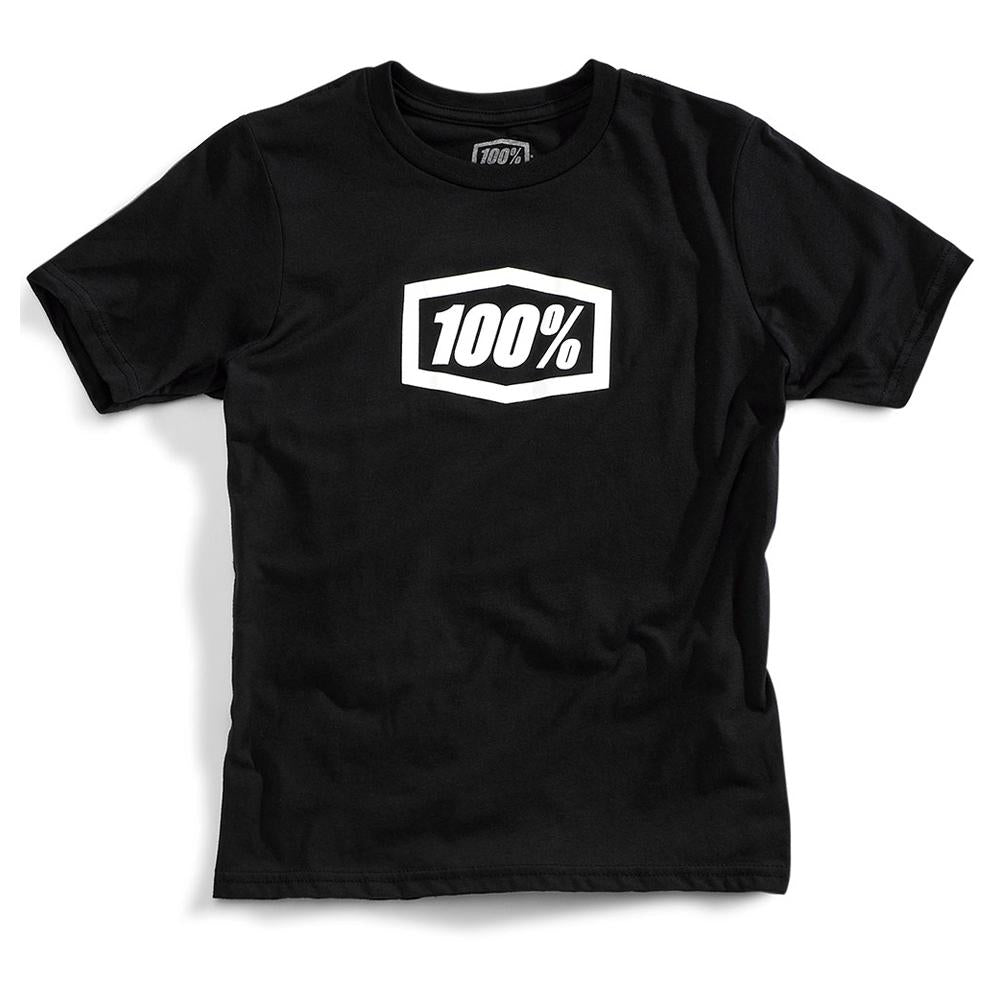 100% T-Shirt Youth Essential Black