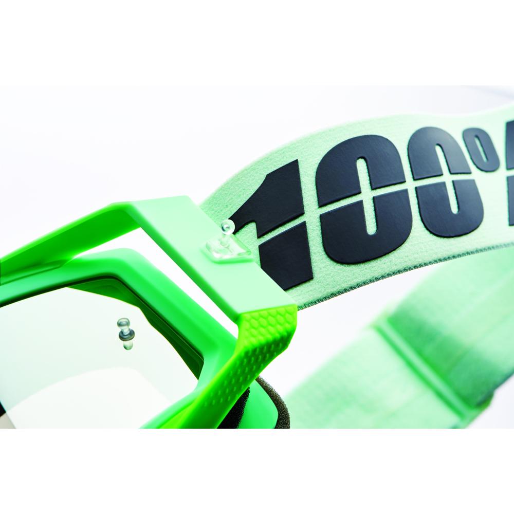 100% Racecraft2 Goggle Palomarmirror Silver Flash