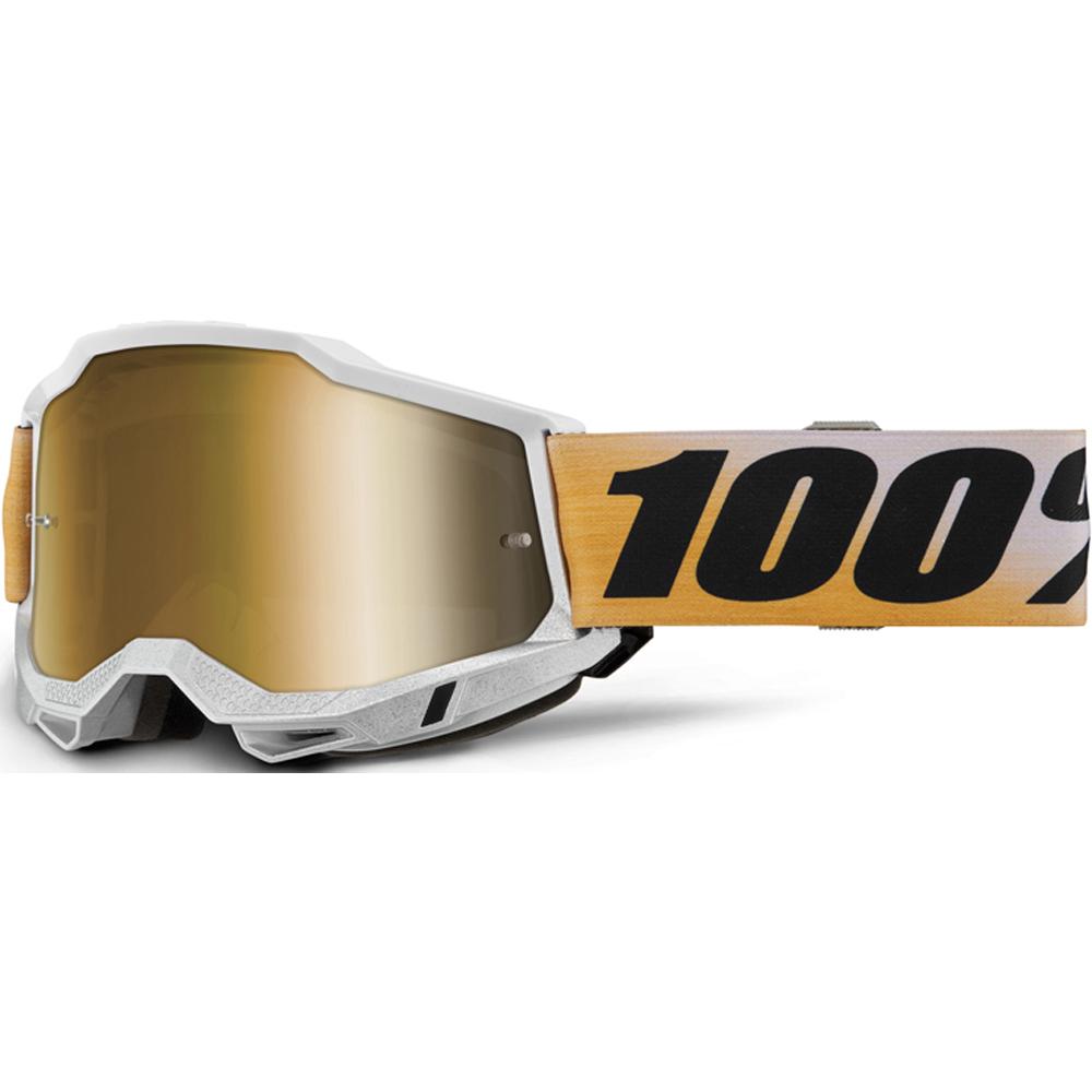 100% Accuri 2 Goggle Shiv-Mir True Gold Lens