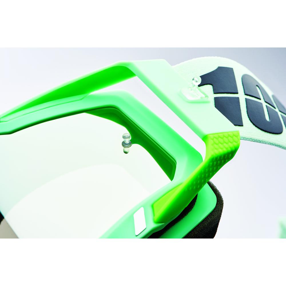100% Racecraft2 Goggle Palomarmirror Silver Flash