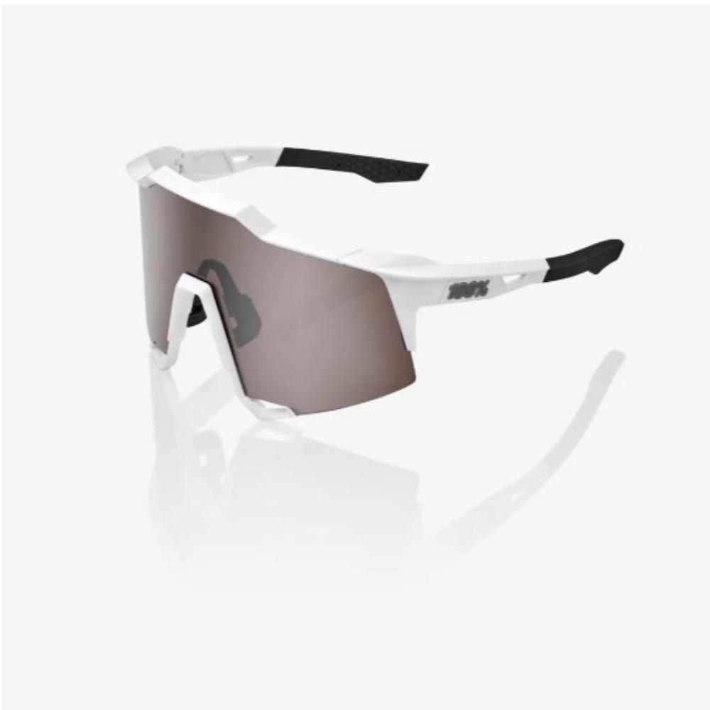 SPEEDCRAFT - Matte White - HiPER Silver Mirror Lens