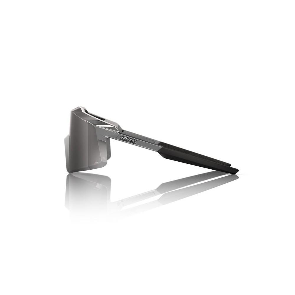 AEROCRAFT - Gloss Black / Black Chrome Hiper Silver Mirror Lens
