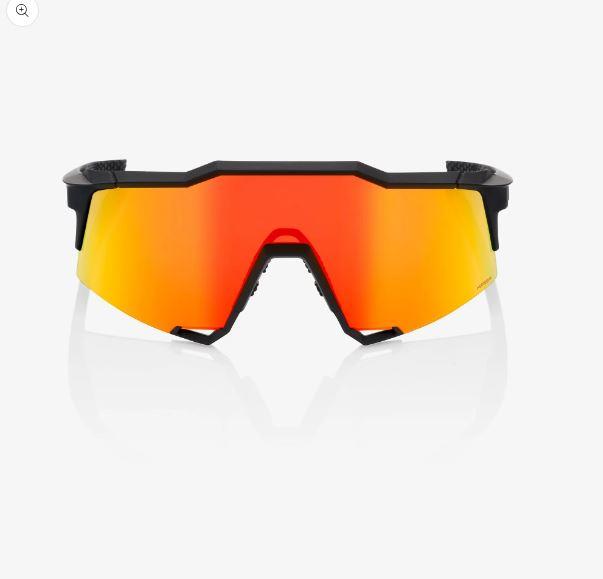 SPEEDCRAFT - Soft Tact Black - HiPER Red Multilayer Mirror Lens