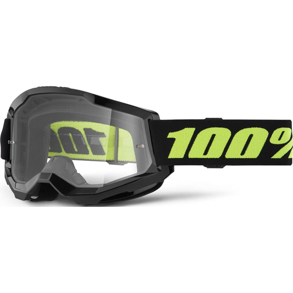 100% Strata2 Goggle Solar Eclipse-Clear Lens