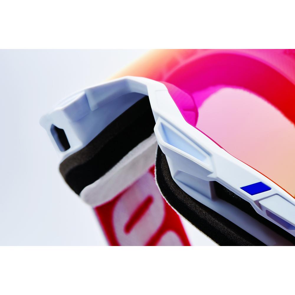100% Accuri 2 Goggle Pure Mirror Red/Blue