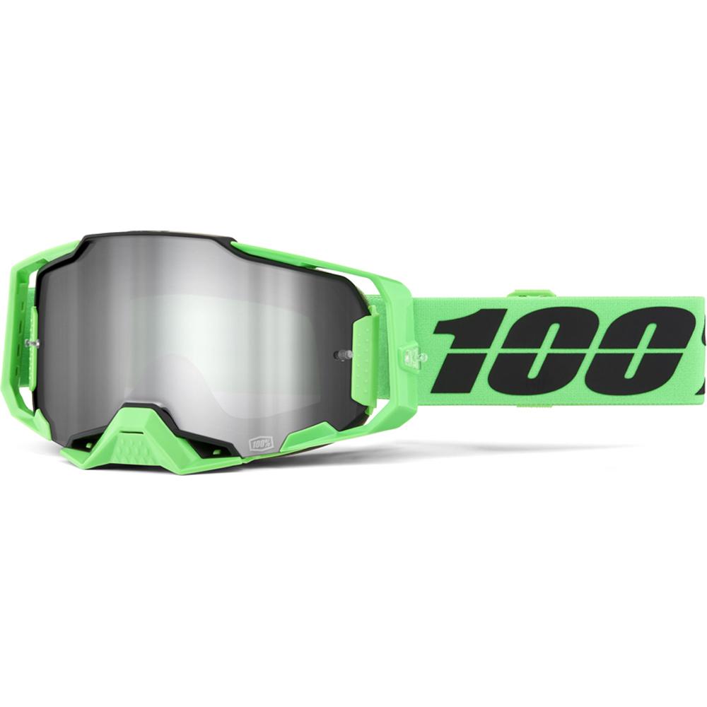 100% Armega Goggle Anza 2-Mirror Silver Lens
