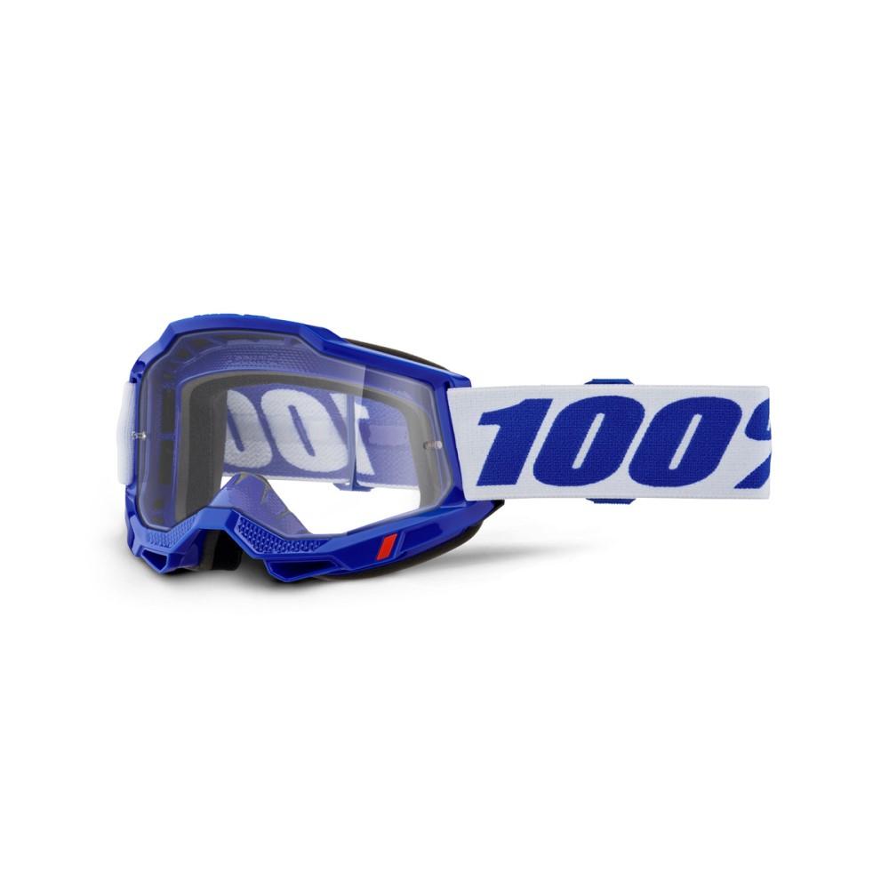 100% Accuri 2 OTG Goggle Blue - Clear Lens