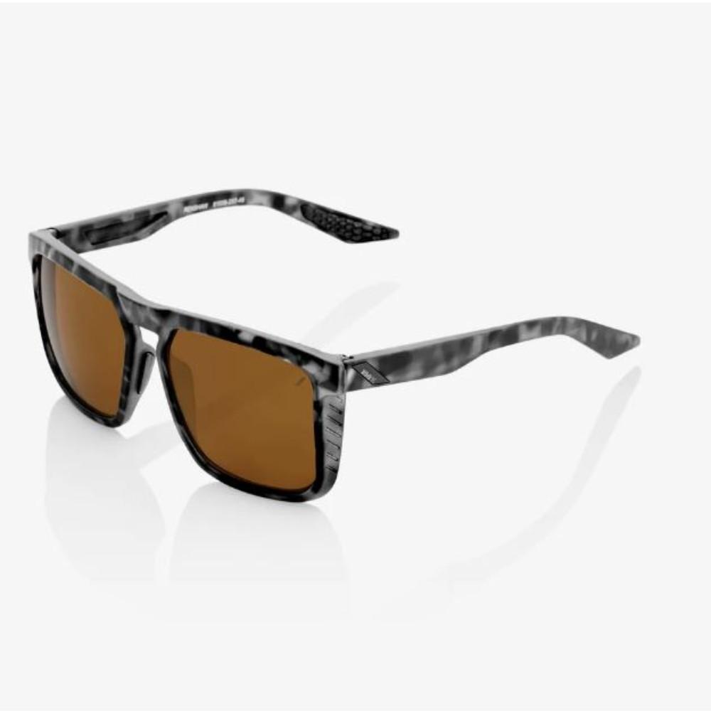 RENSHAW - Matte Black Havana - Bronze Lens - OS
