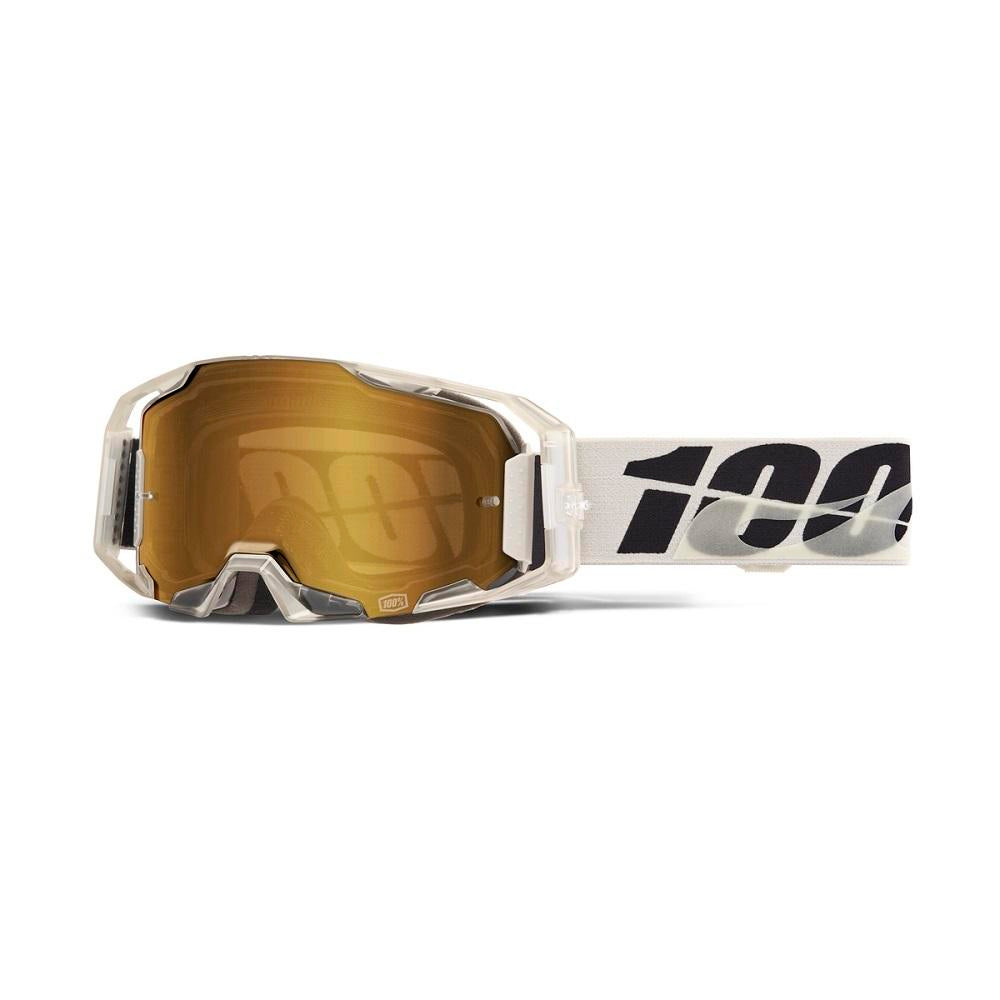 100% ARMATIC Goggle Pitch - Mirror True Gold Lens