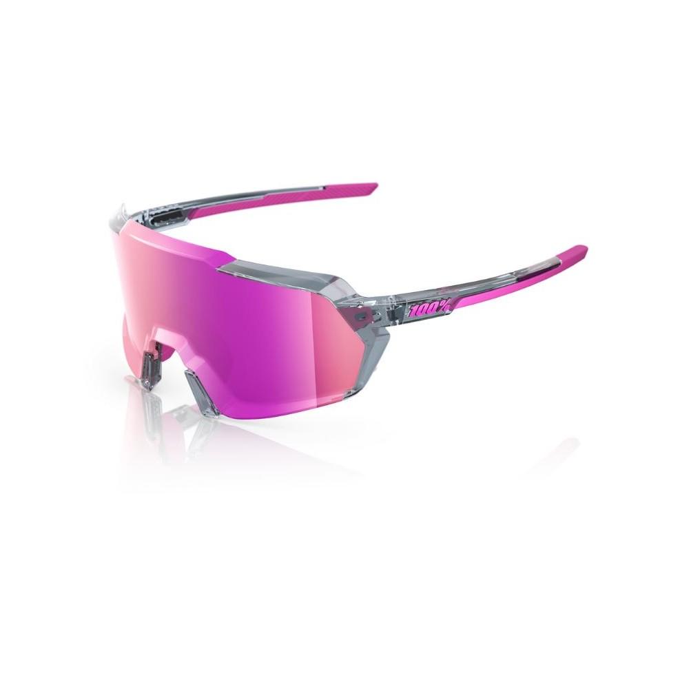 KORBIN - Polished Translucent Grey - Purple Multilayer MirrorL ens