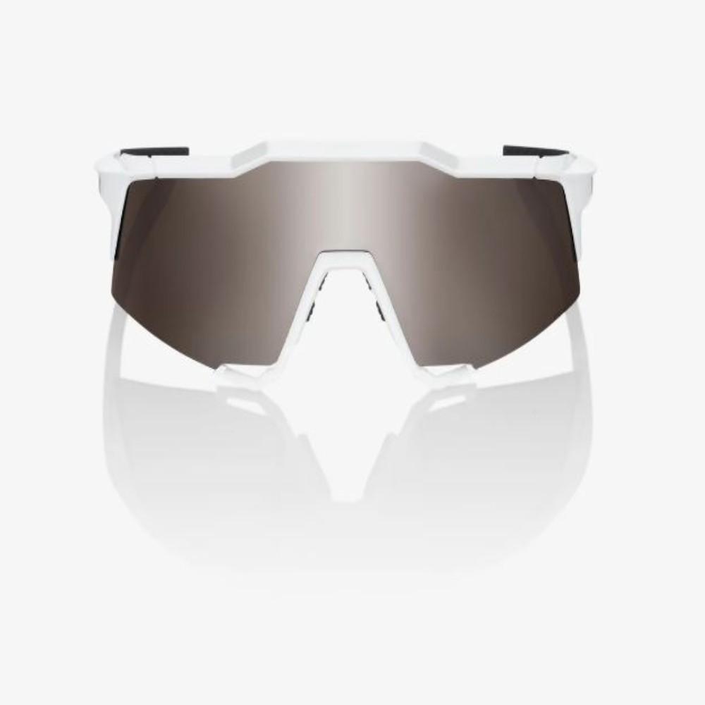 SPEEDCRAFT - Matte White - HiPER Silver Mirror Lens