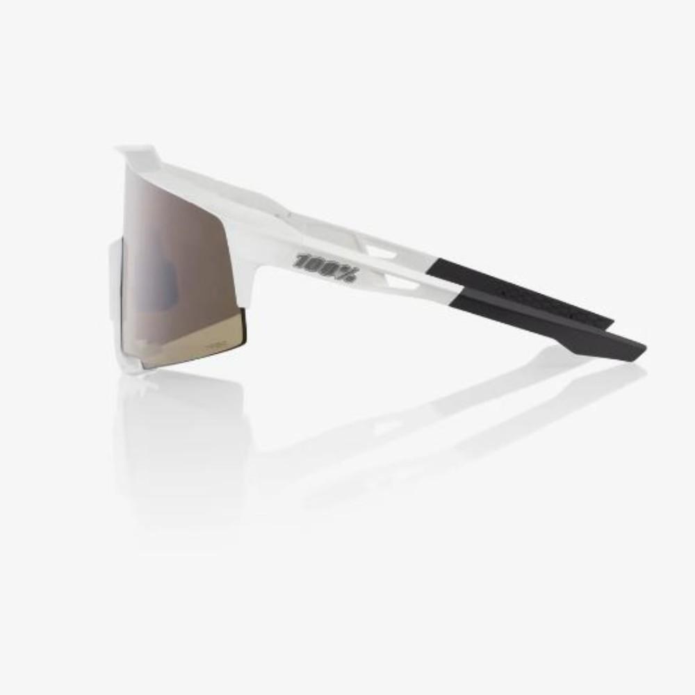 SPEEDCRAFT - Matte White - HiPER Silver Mirror Lens