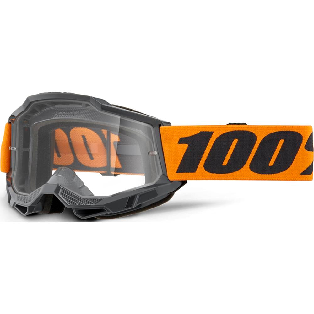 100% Accuri 2 OTG Goggle Orange - Clear Lens