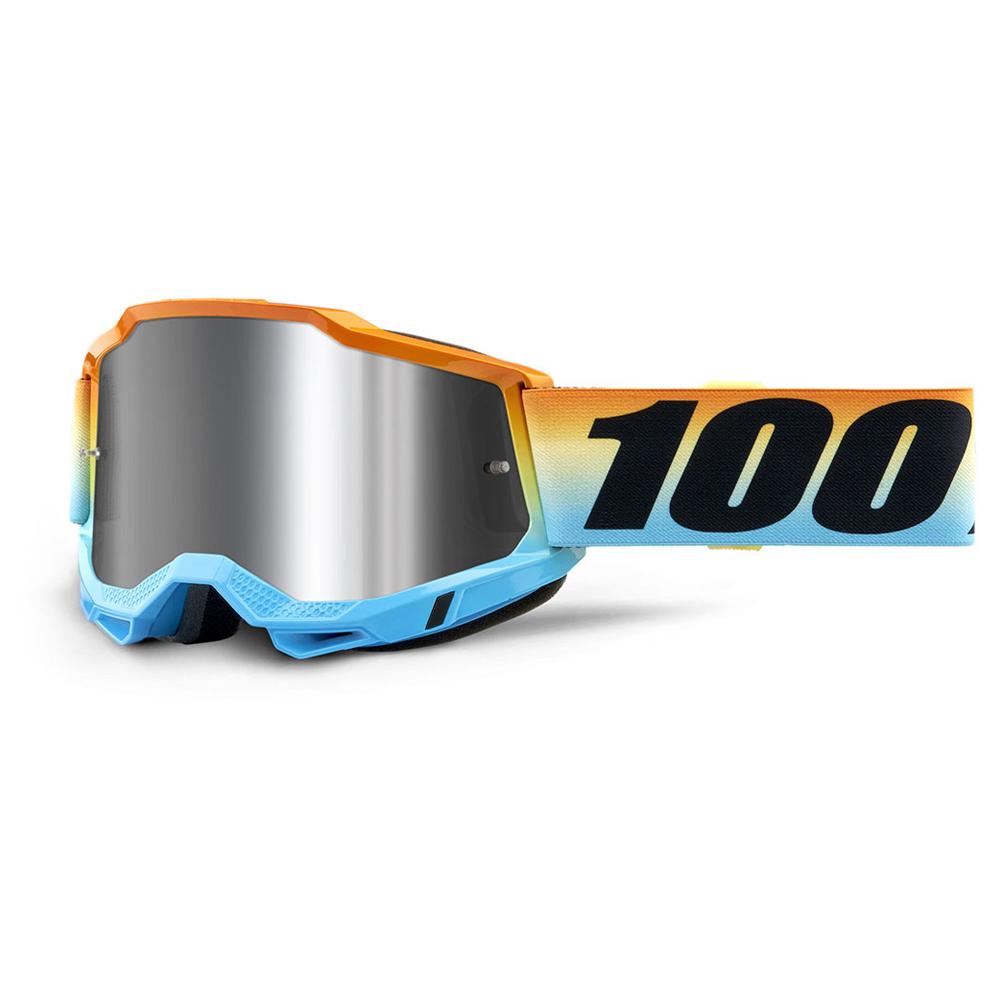 100% Accuri 2 Goggle Sunset Flash Silver Lens