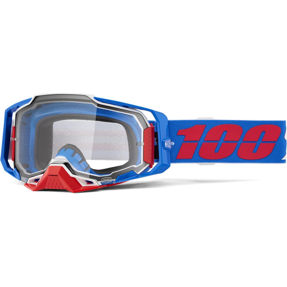 100% Armega Goggle Ironclad - Clear Lens