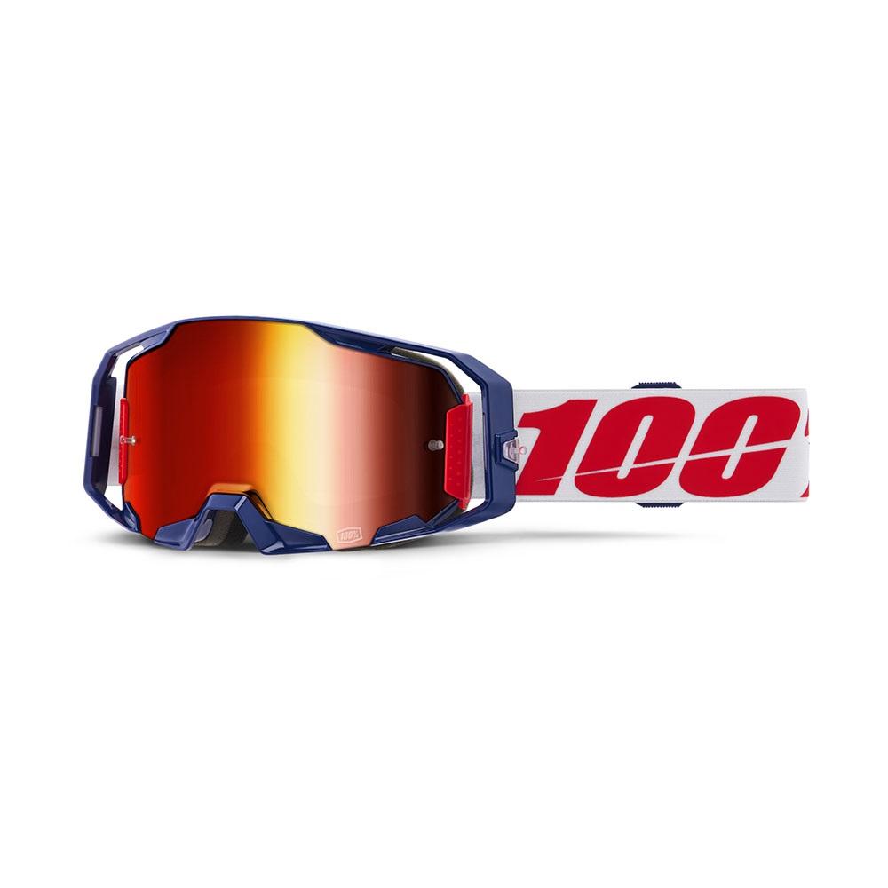 100% ARMATIC Goggle Mach Z - Mirror Red Lens