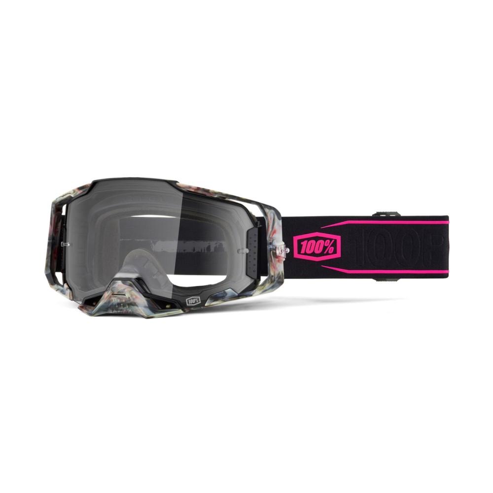 100% Armega Goggle Sarcelle Clear Lens